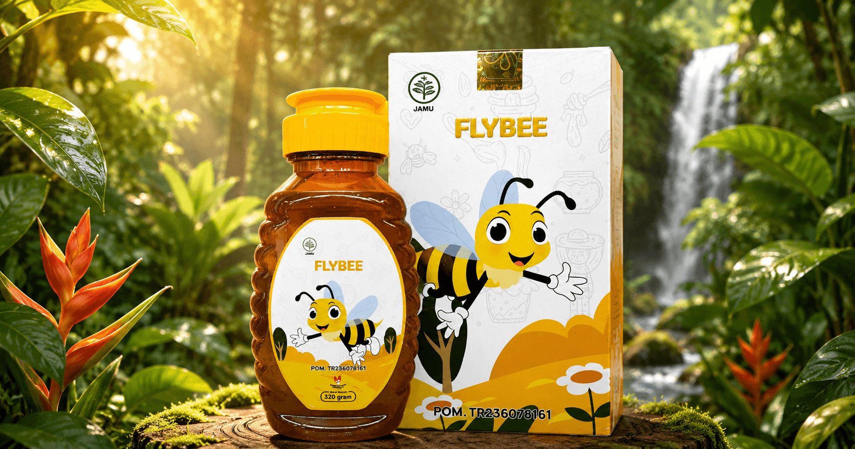 Beli FLYBEE di Shopee madu herbal amandel harga terbaik